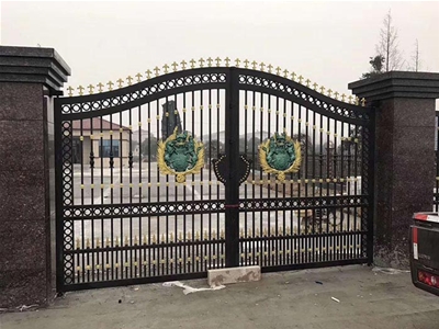 欧式铁艺大门04