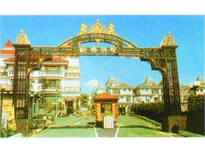 OY009新郑欧亚铁艺大门