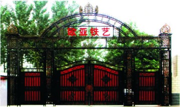 OY008新郑欧亚铁艺大门