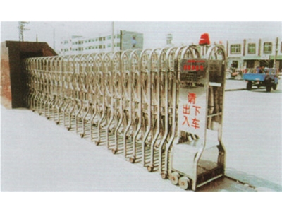 OY001新郑欧亚铁艺不锈钢收缩门