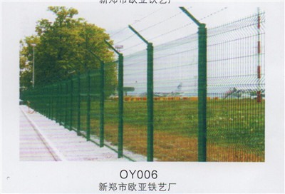 OY006新郑欧亚铁艺防护网公路设施