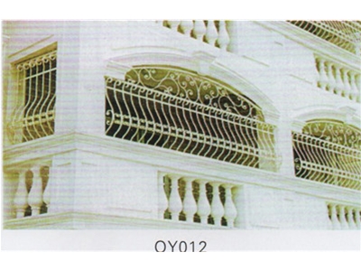 OY012新郑欧亚铁艺阳台栏杆护栏