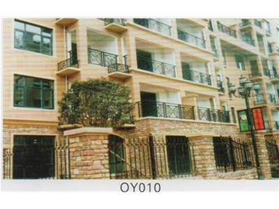 OY010新郑欧亚铁艺阳台栏杆护栏