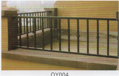 OY004新郑欧亚铁艺阳台栏杆护栏