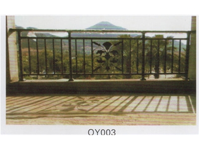 OY003新郑欧亚铁艺阳台栏杆护栏